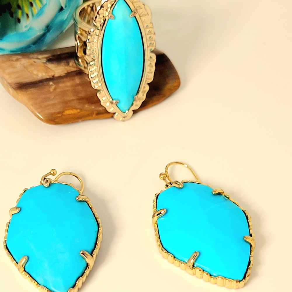 Kendra Scott Maritza Ring Size 7 (Earrings Sold)